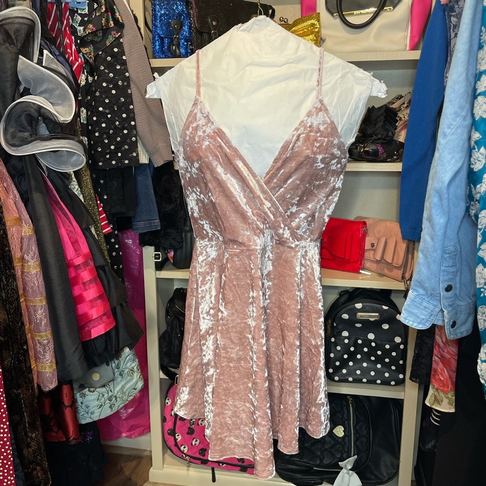 Velvet Mini Dress